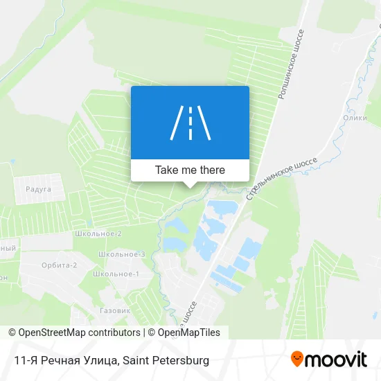 11-Я Речная Улица map