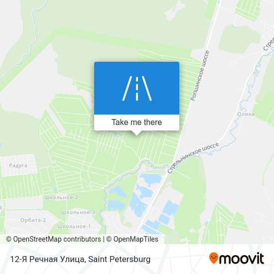 12-Я Речная Улица map