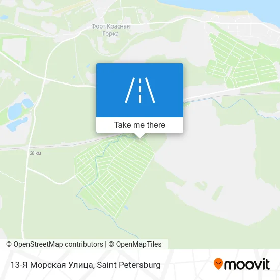 13-Я Морская Улица map
