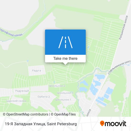 19-Я Западная Улица map