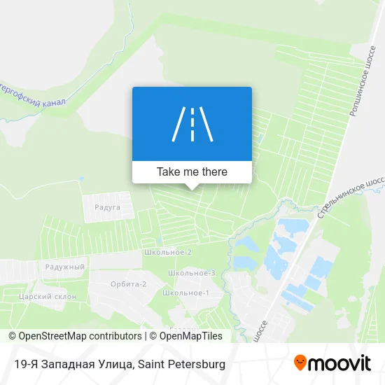 19-Я Западная Улица map