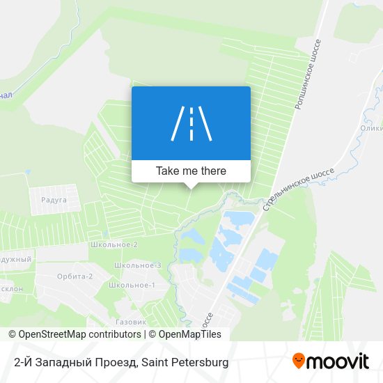 2-Й Западный Проезд map
