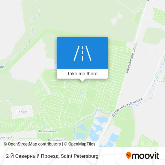 2-Й Северный Проезд map
