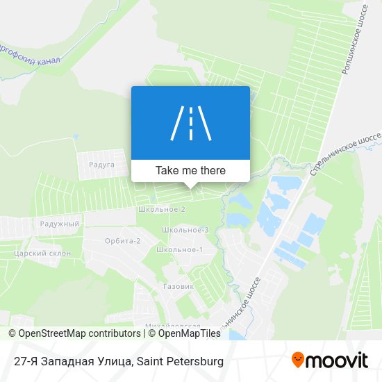 27-Я Западная Улица map
