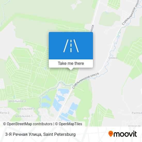 3-Я Речная Улица map