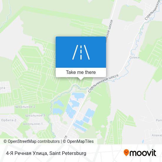 4-Я Речная Улица map