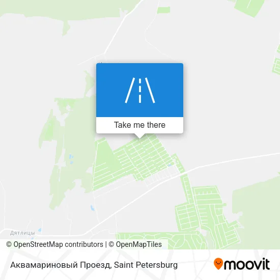 Аквамариновый Проезд map