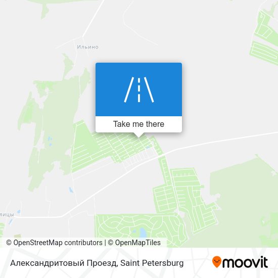 Александритовый Проезд map