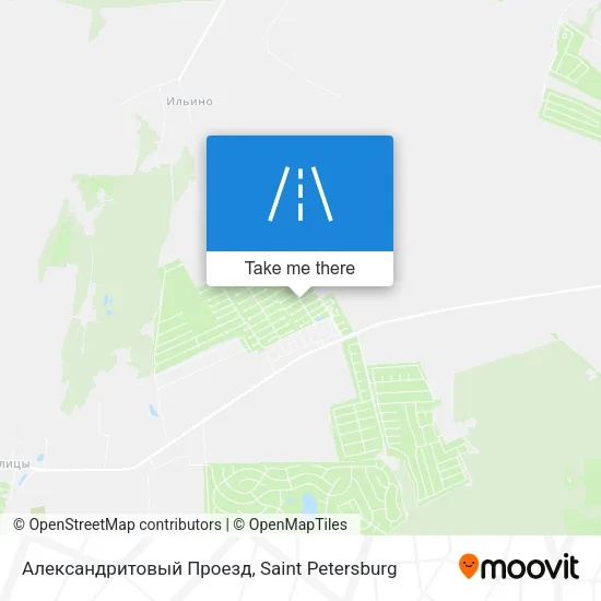 Александритовый Проезд map