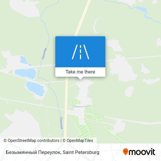 Безымянный Переулок map
