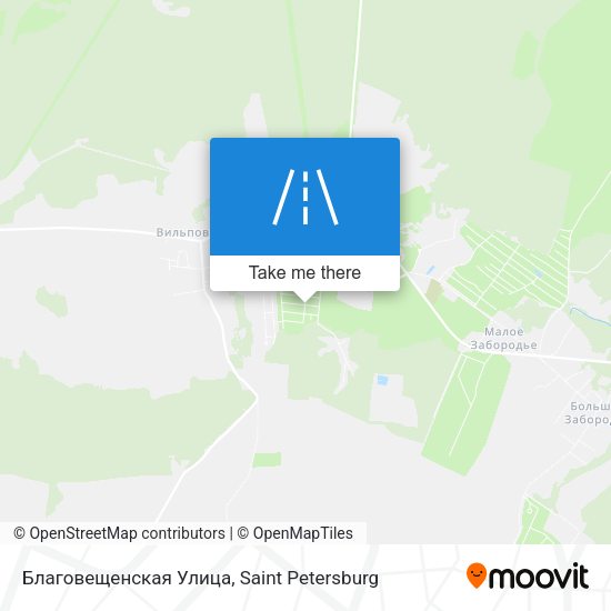 Благовещенская Улица map