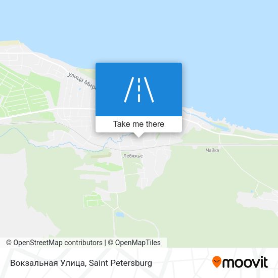 Вокзальная Улица map