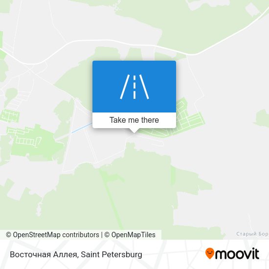 Восточная Аллея map