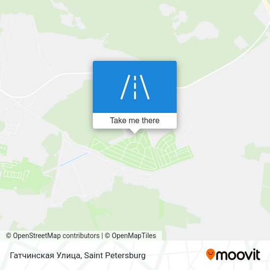 Гатчинская Улица map