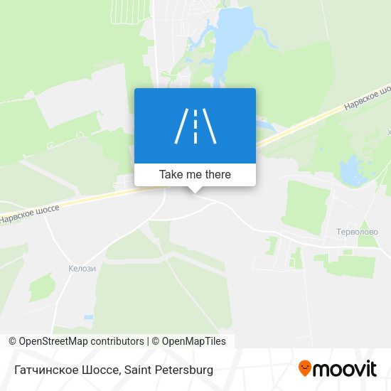 Гатчинское Шоссе map