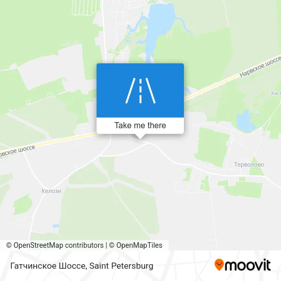 Гатчинское Шоссе map