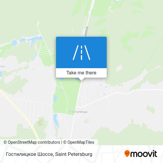 Гостилицкое Шоссе map