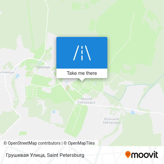 Грушевая Улица map