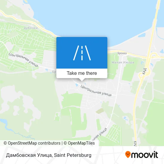 Дамбовская Улица map