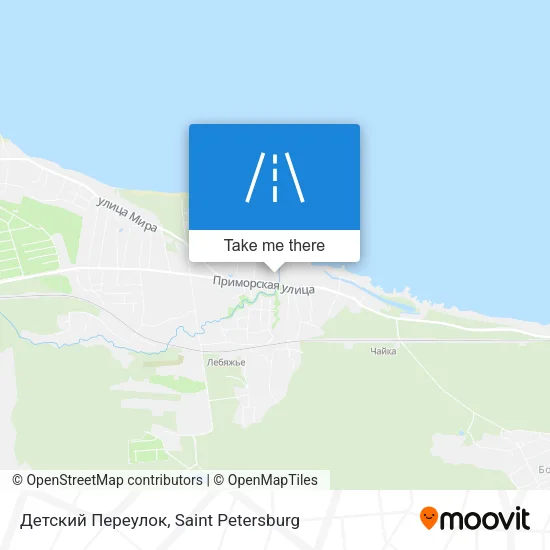 Детский Переулок map