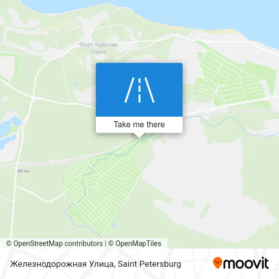 Железнодорожная Улица map