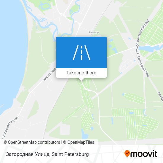Загородная Улица map