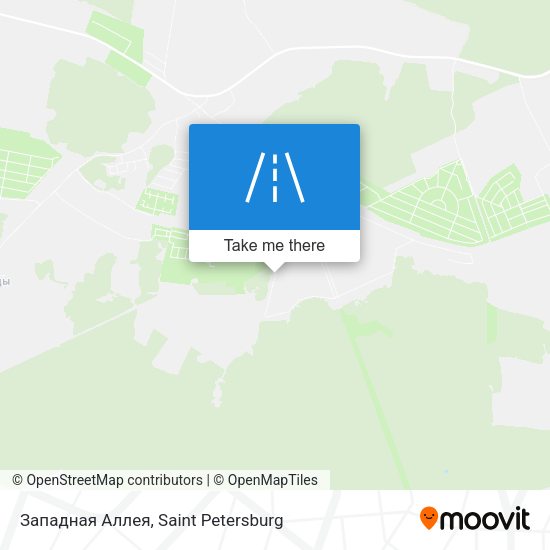 Западная Аллея map