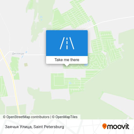 Заячья Улица map