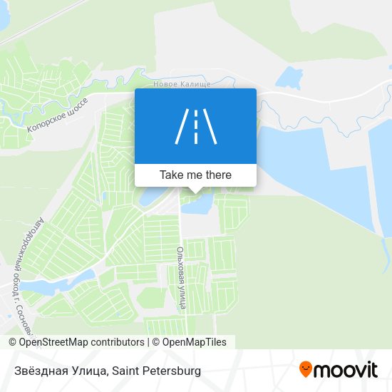 Звёздная Улица map
