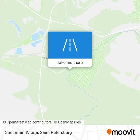 Звёздная Улица map