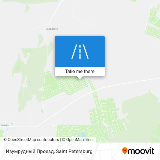 Изумрудный Проезд map