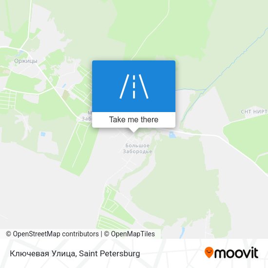 Ключевая Улица map