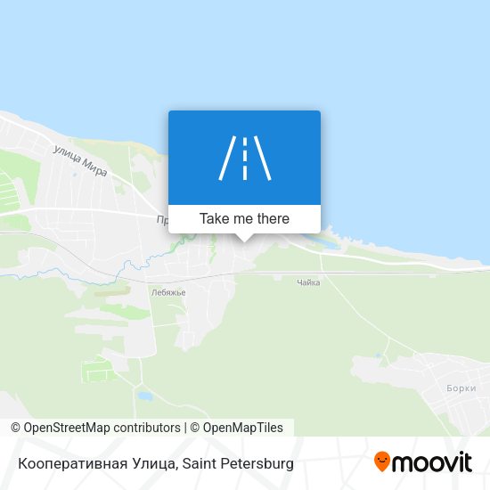 Кооперативная Улица map