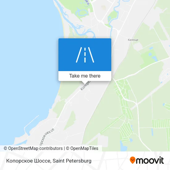 Копорское Шоссе map