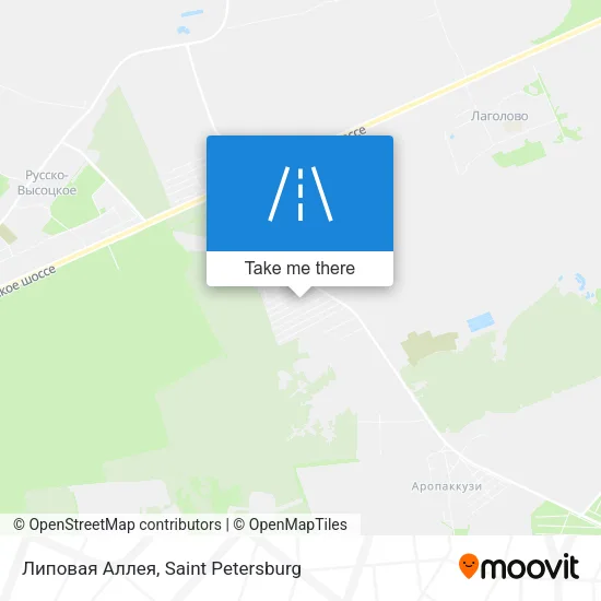 Липовая Аллея map