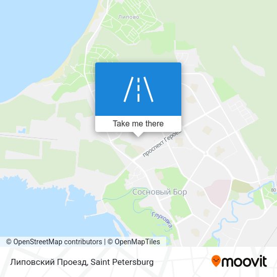 Липовский Проезд map