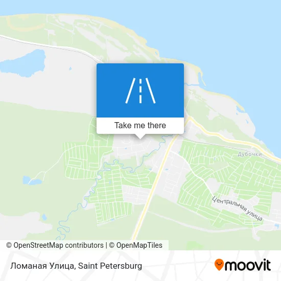 Ломаная Улица map