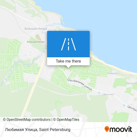 Любимая Улица map