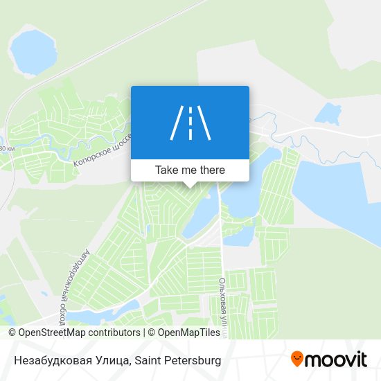 Незабудковая Улица map