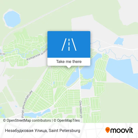 Незабудковая Улица map