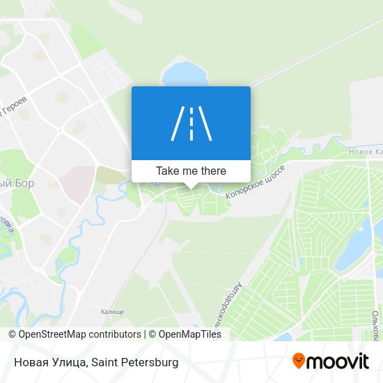 Новая Улица map