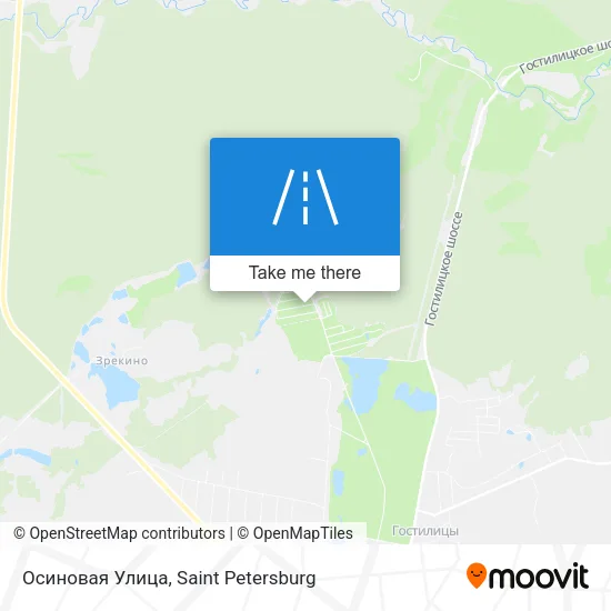 Осиновая Улица map