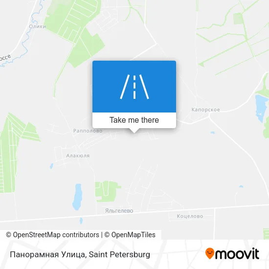 Панорамная Улица map