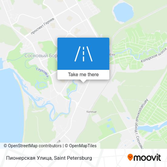 Пионерская Улица map