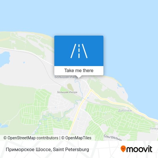 Приморское Шоссе map