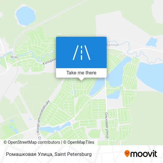 Ромашковая Улица map