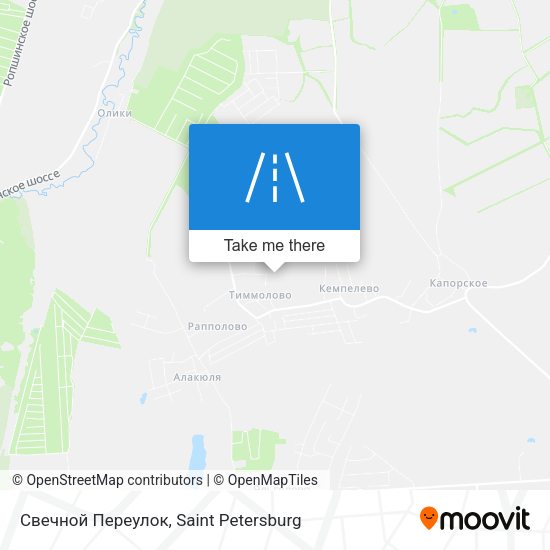 Свечной Переулок map