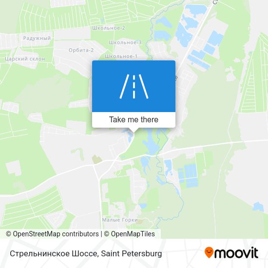 Стрельнинское Шоссе map