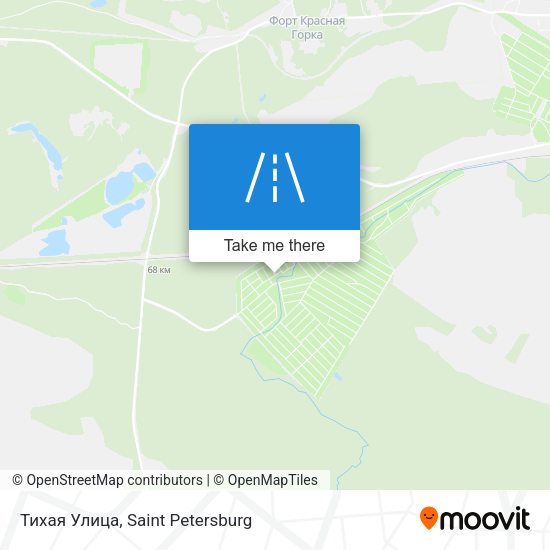 Тихая Улица map
