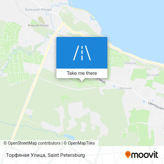 Торфяная Улица map